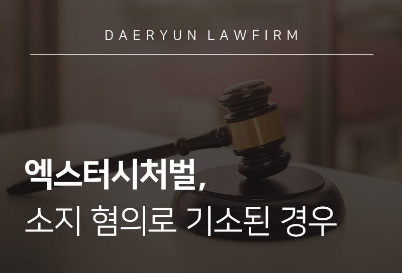 엑스터시처벌, 소지 혐의로 기소된 경우